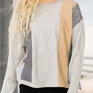 ZYIA Gray Zanzibar Sweater